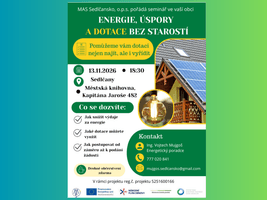 Energie, úspory a dotace bez starostí